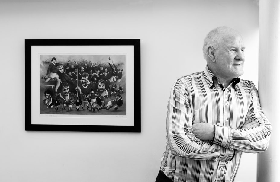 Gerry O'Loughlin, former mayor and Ireland rugby player who was part of the Munster team to beat the All Blacks in 1978  